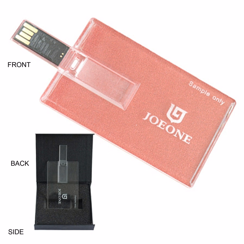 Acrylic Credit Card Drive - 2GB
