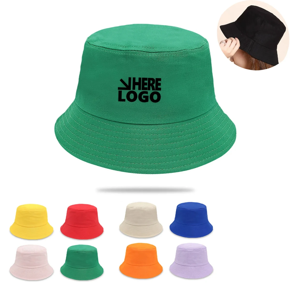 Cotton Sun Beach Fishing Cap 1