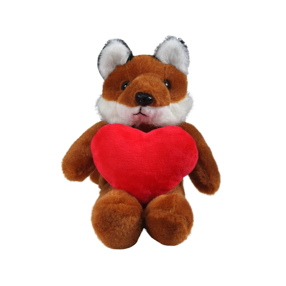 soft plush Fox with heart 1