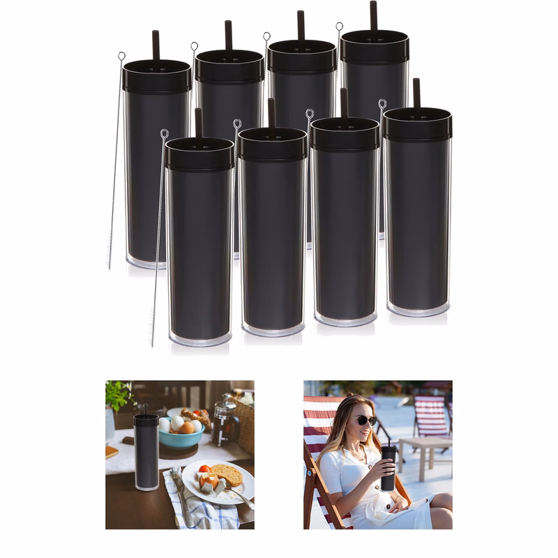 20oz Tumbler with Lid and Straw