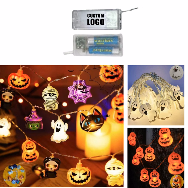 MOQ 10 pcs Pumpkin Lantern String Lights