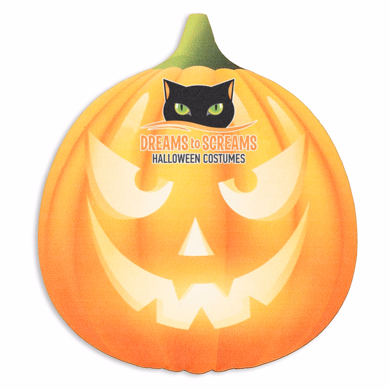 Full Color Process 60 Point Pumpkin Pulp Board Coaster