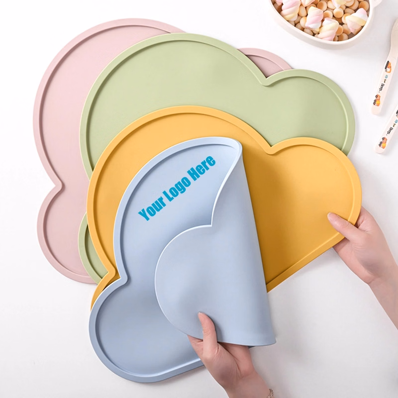 Children'S Silicone Cloud Shape Placemat