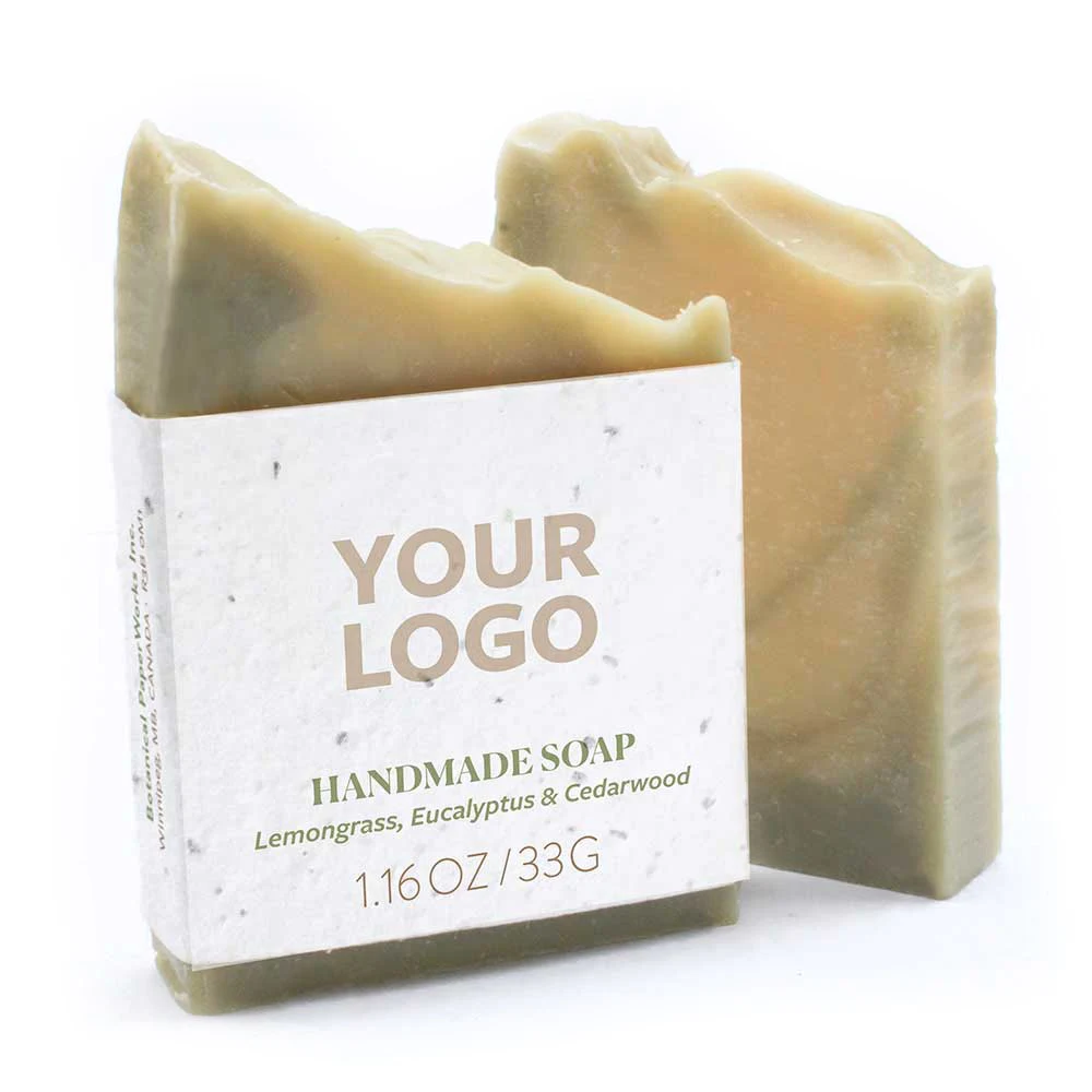 Lemongrass, Eucalyptus & Cedarwood Soap (Half Thick) 1