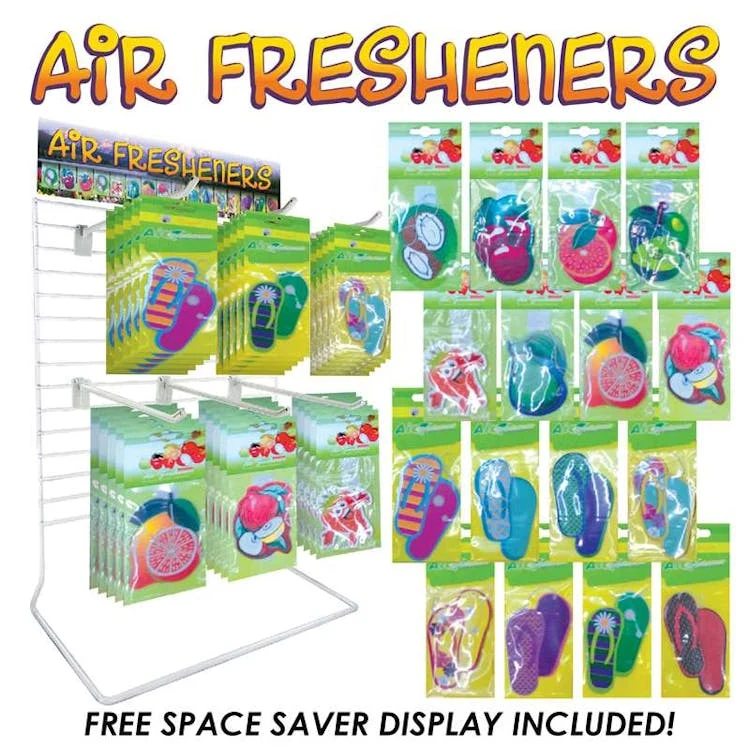 Car Air Fresheners - 8 Assorted Scents 1