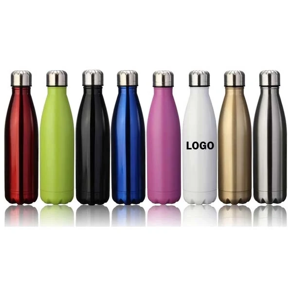 16 oz. Stainless Steel Vacuum Insulated Thermal Bottle 1