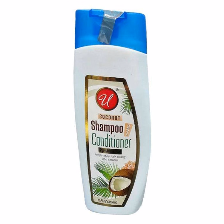 Shampoo and Conditioner 2-in-1 Coconut - 12 oz