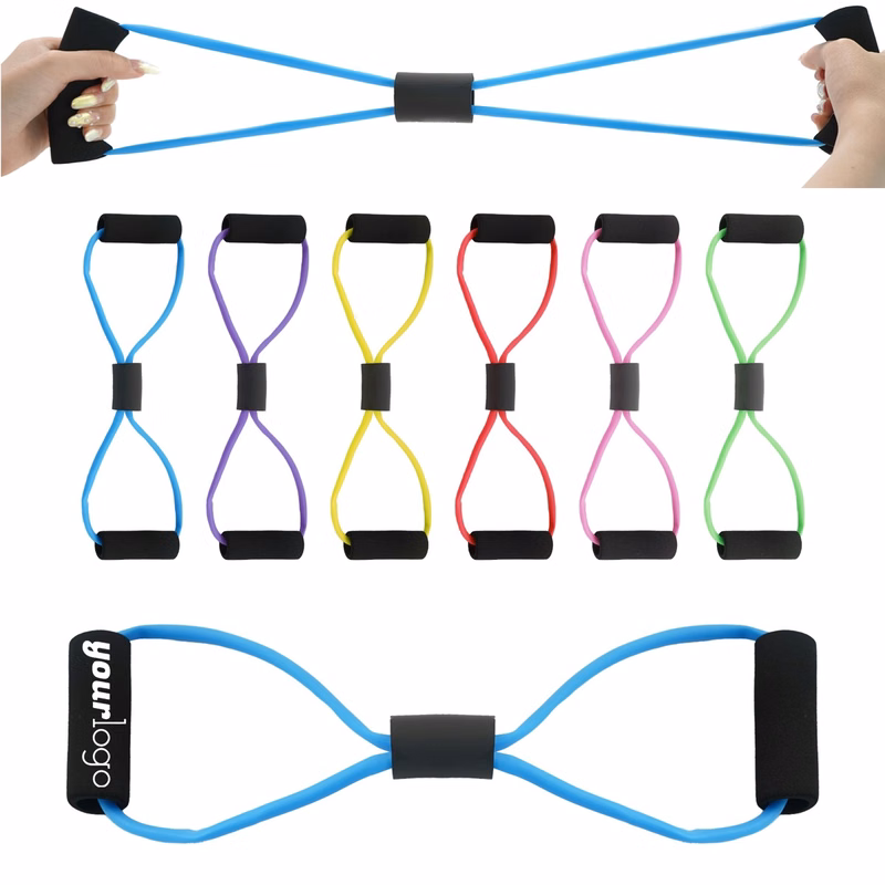 Figure 8 Exercise Chest Expander Resistance Training Band