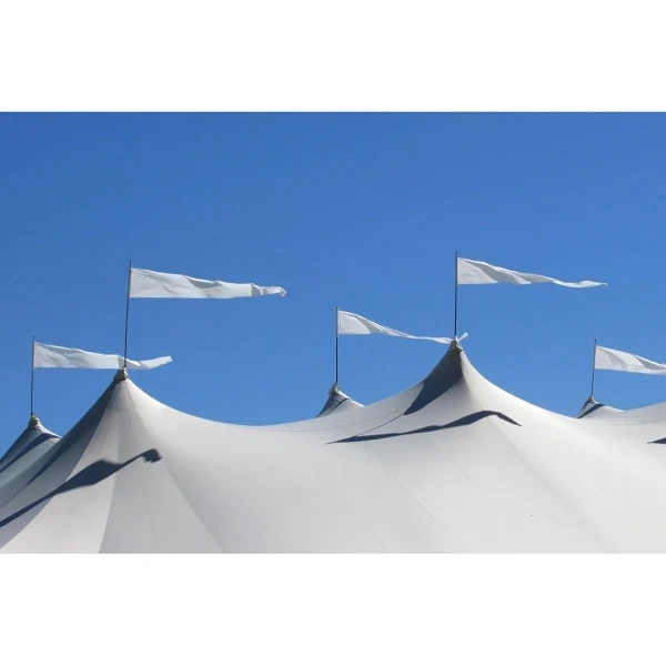 Stock Blank Attention Flag - Triangle 1