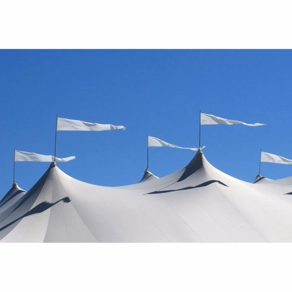 Stock Blank Attention Flag - Triangle