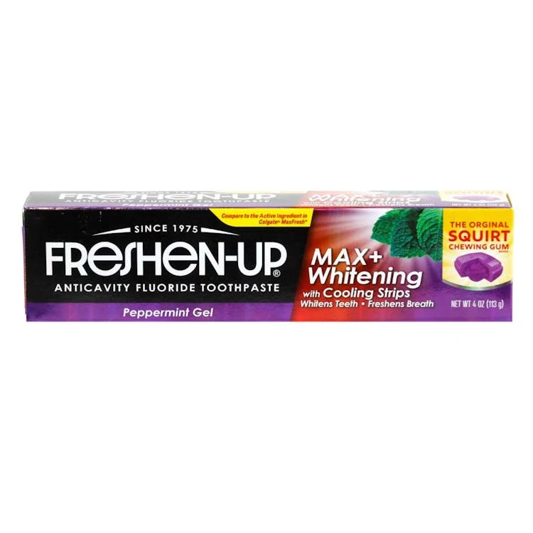Freshen-Up Extra Whitening and Sensitive Toothpaste Fresh Mint - 4 oz 1