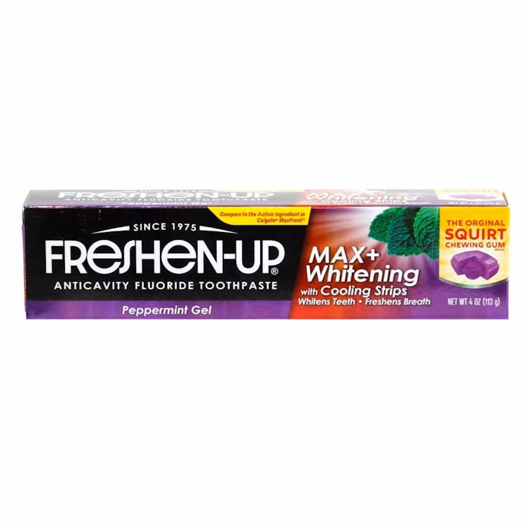 Freshen-Up Extra Whitening and Sensitive Toothpaste Fresh Mint - 4 oz