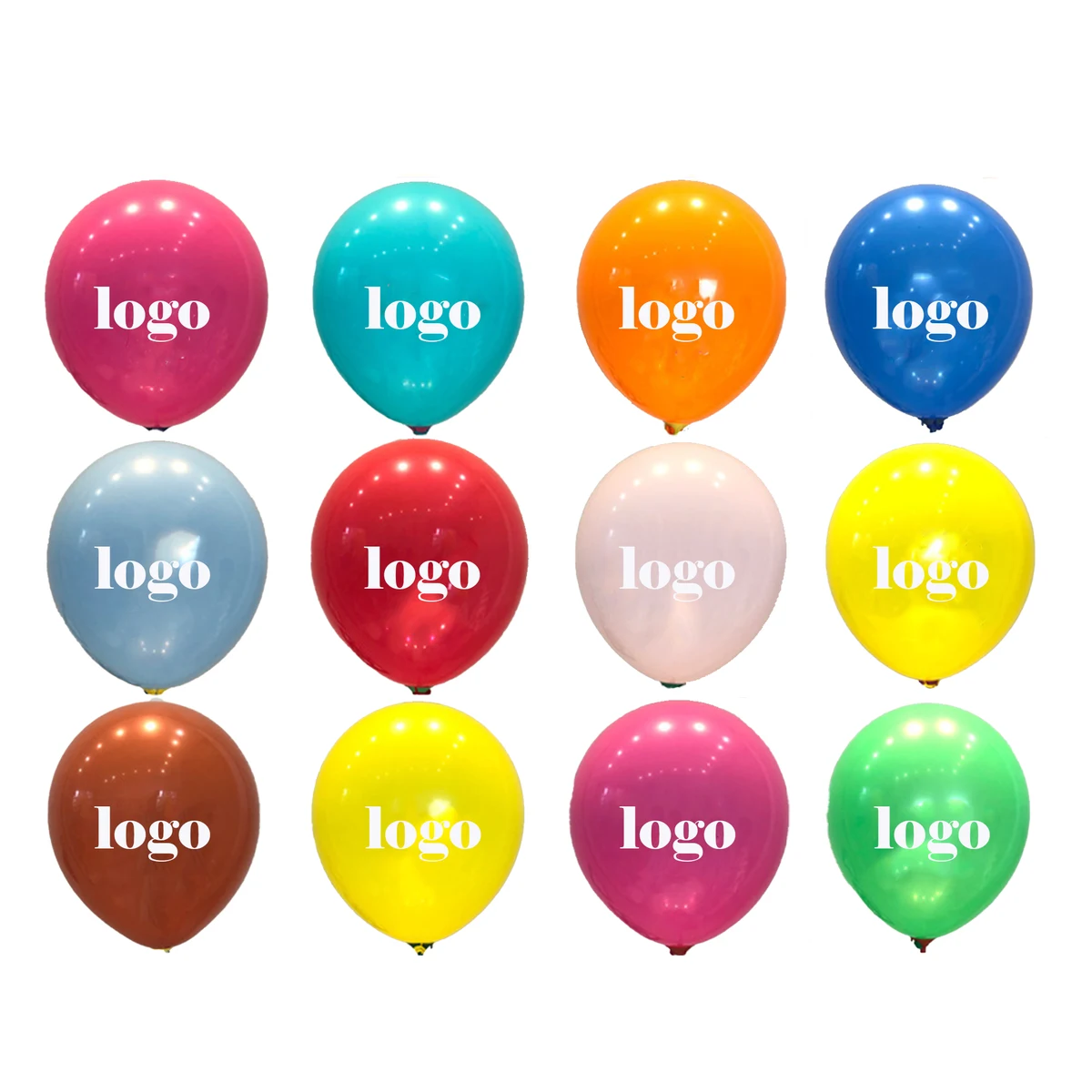 Biodegradable Bright Color Latex Balloon MOQ 100 1