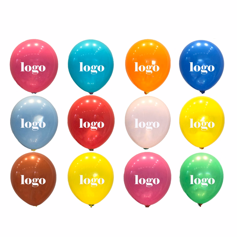 Biodegradable Bright Color Latex Balloon MOQ 100