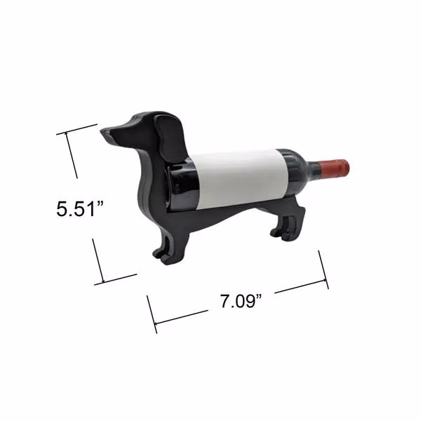 Plastic Dog Wine Bottle Holder