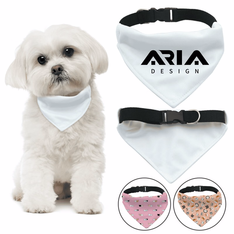 Adjustable Nylon Strap Dog Neckwear Scarf
