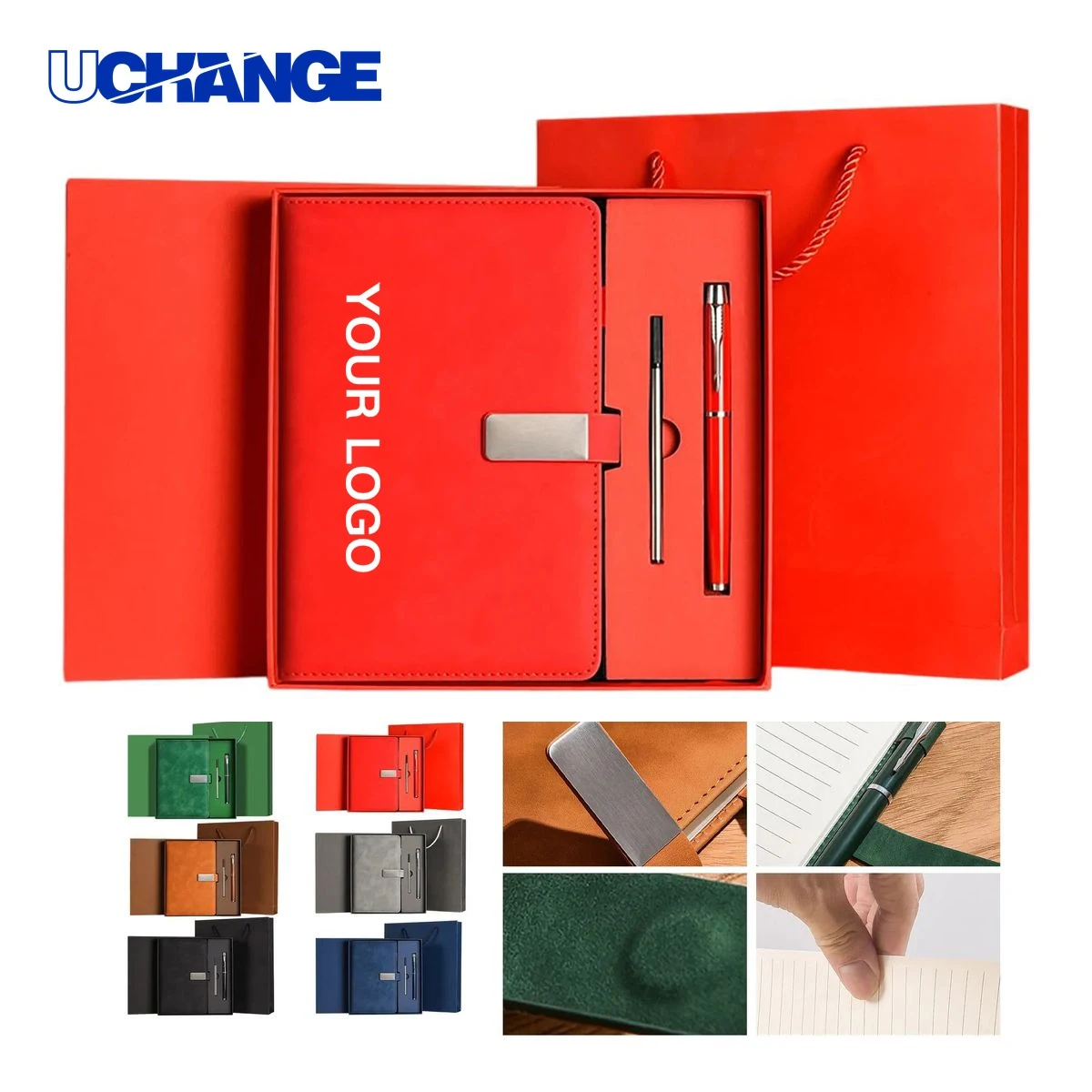Office Gift Set Kit Full Color with Notebook and Pen 1