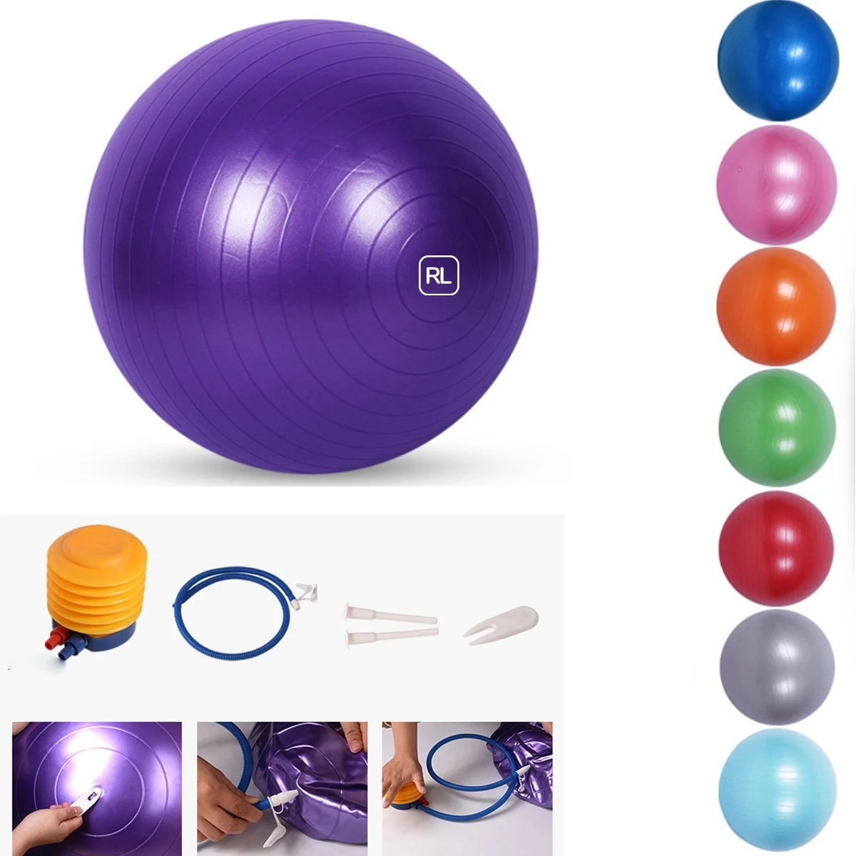 25 Inch Sports Yoga Ball 1