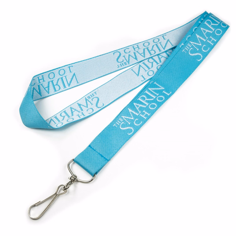 5 Days Woven Lanyards 1"