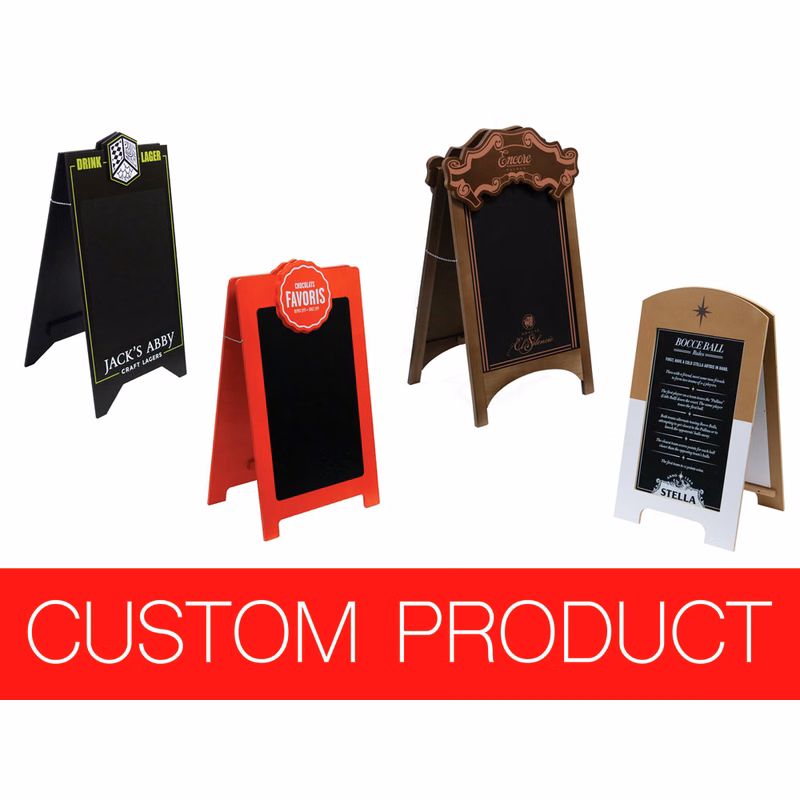 Custom A-Frame Chalkboard