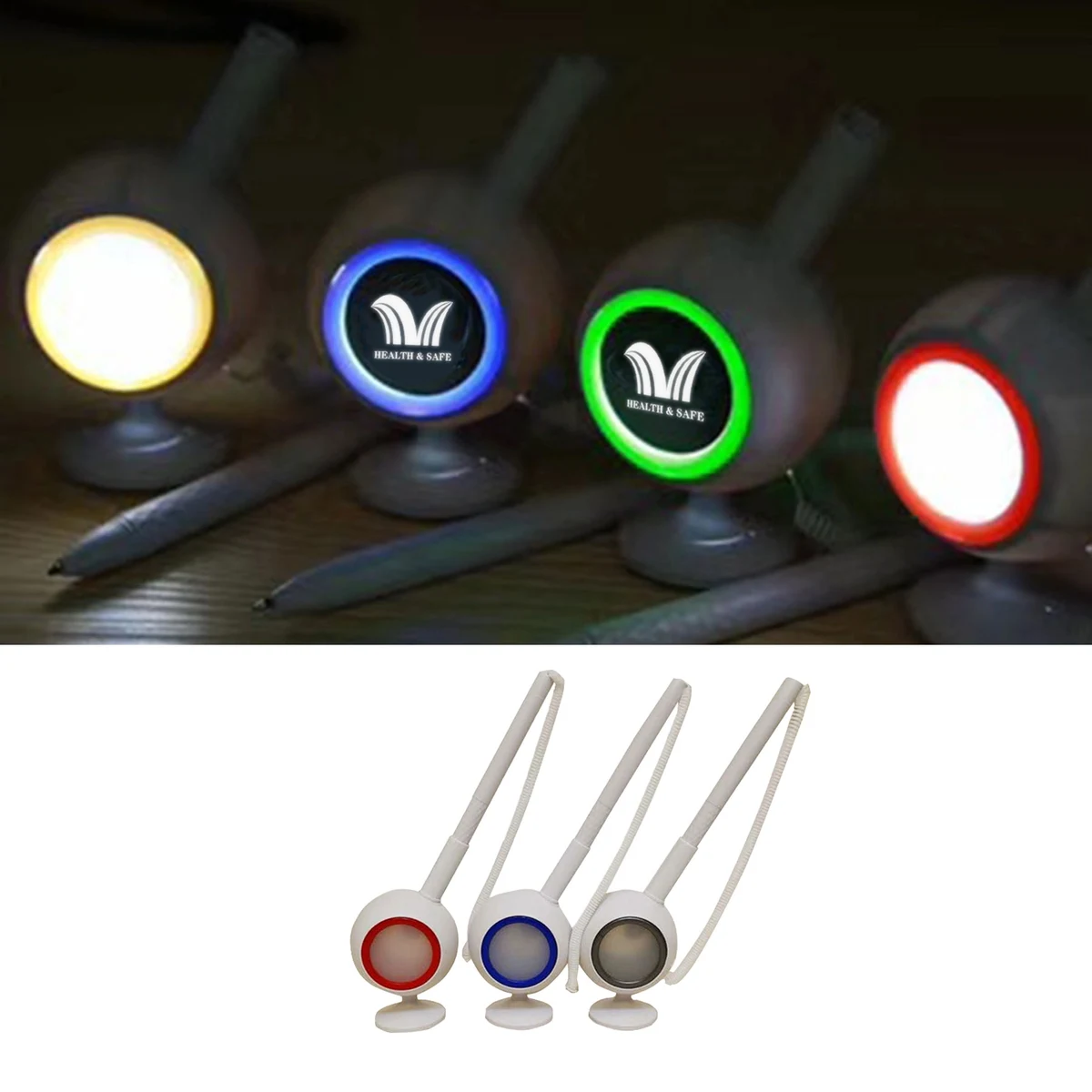 Ballpoint Pen with LED Desk Lamp 1