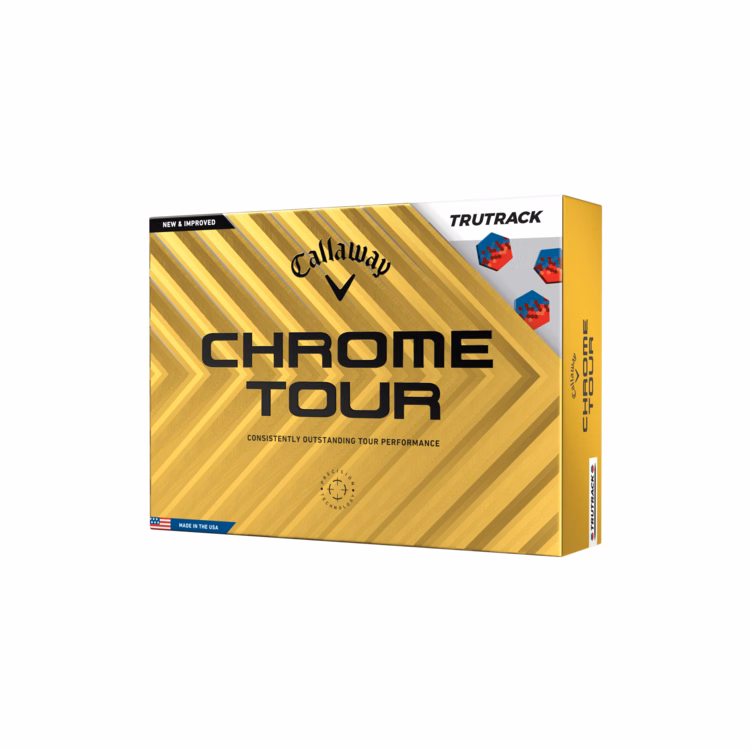 Callaway Chrome Tour TruTrack Golf Balls - White