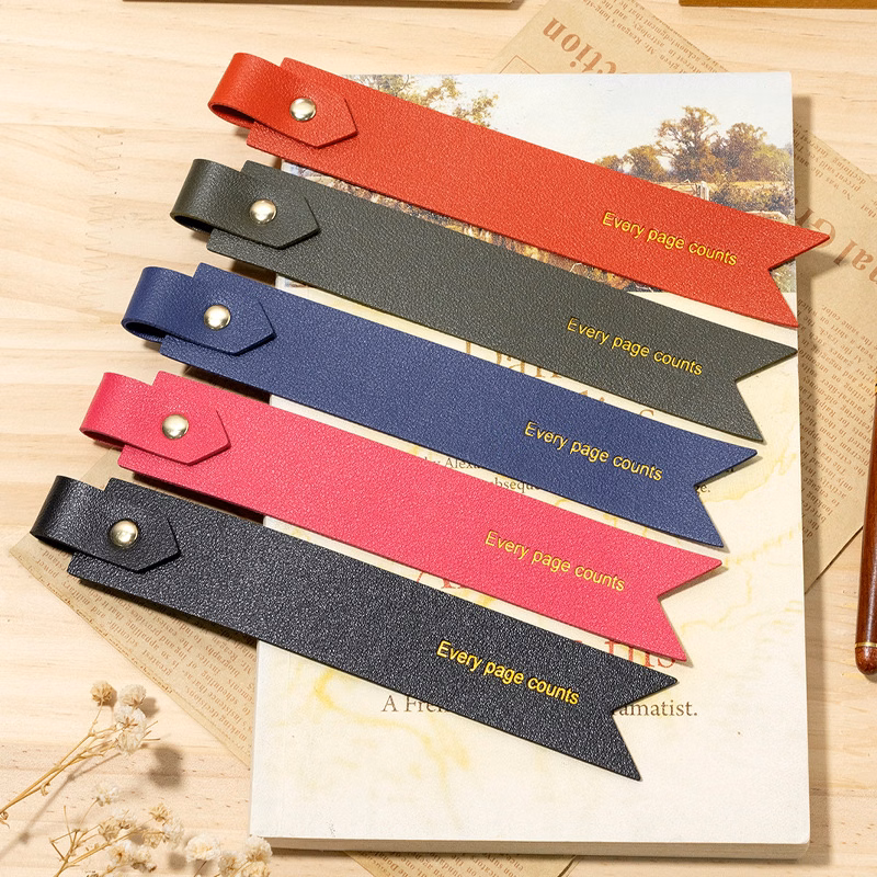 High-grade Leather Bookmark