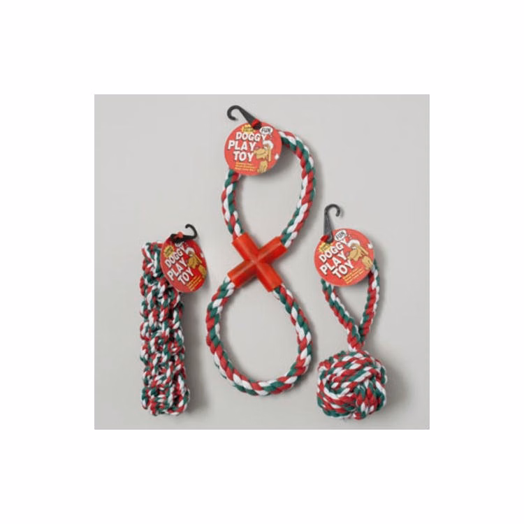 Rope Dog Toys - Christmas 3 Styles Chewy