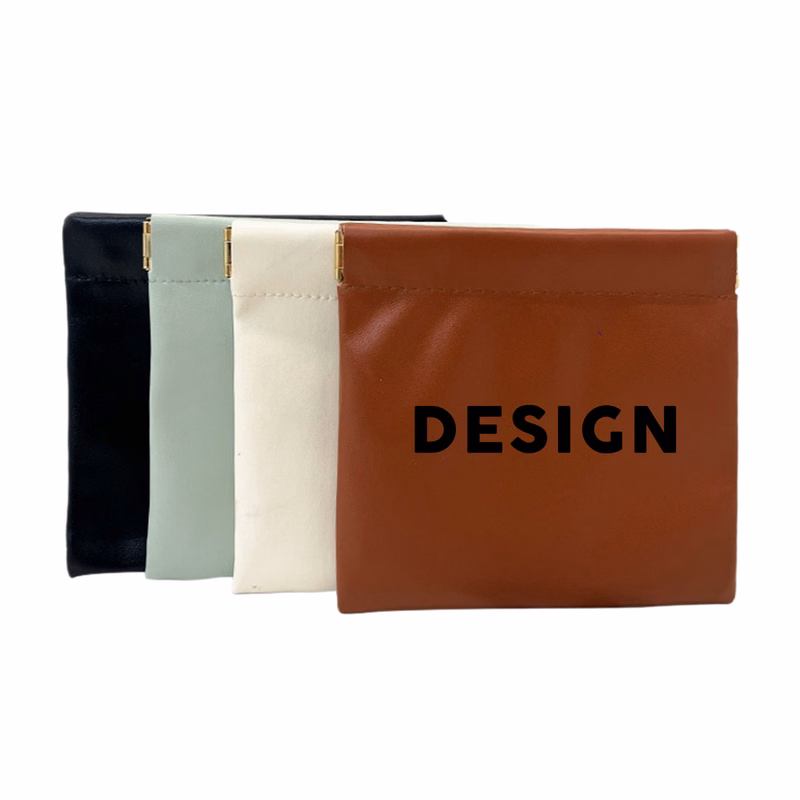 Snap Closure Coin Pouch