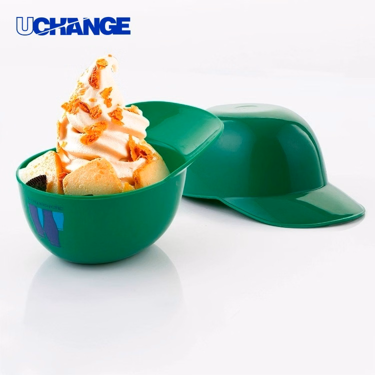 Baseball Helmet Ice Cream Bowl Fun Serving Dish for Parties & Events