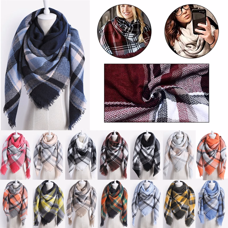 Winter warm scarf