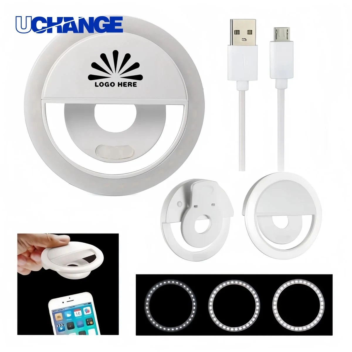 Selfie Ring Light Phone Attachment 1