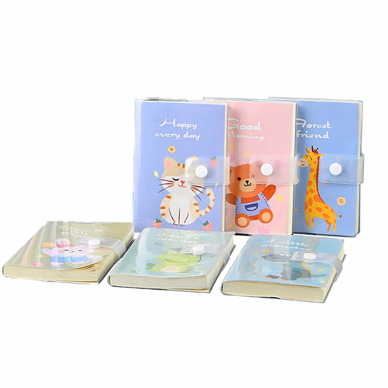 Cute Student A6 Cartoon Animal Gummed Book MOQ 100PCS
