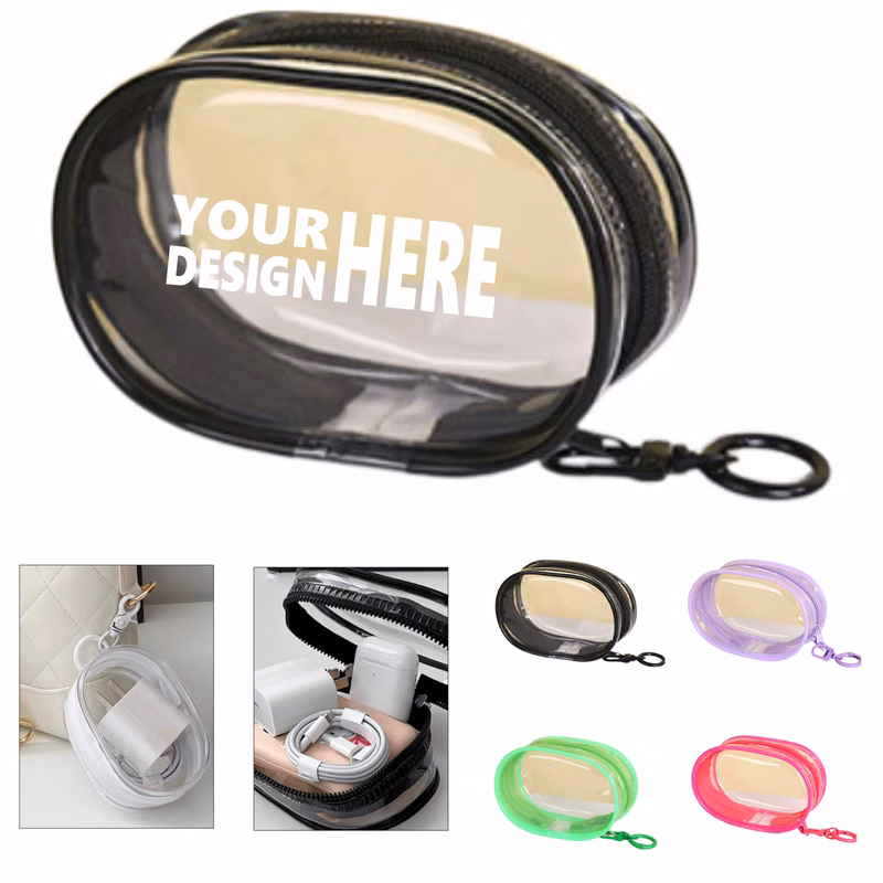 Clear Data Cable Storage Case