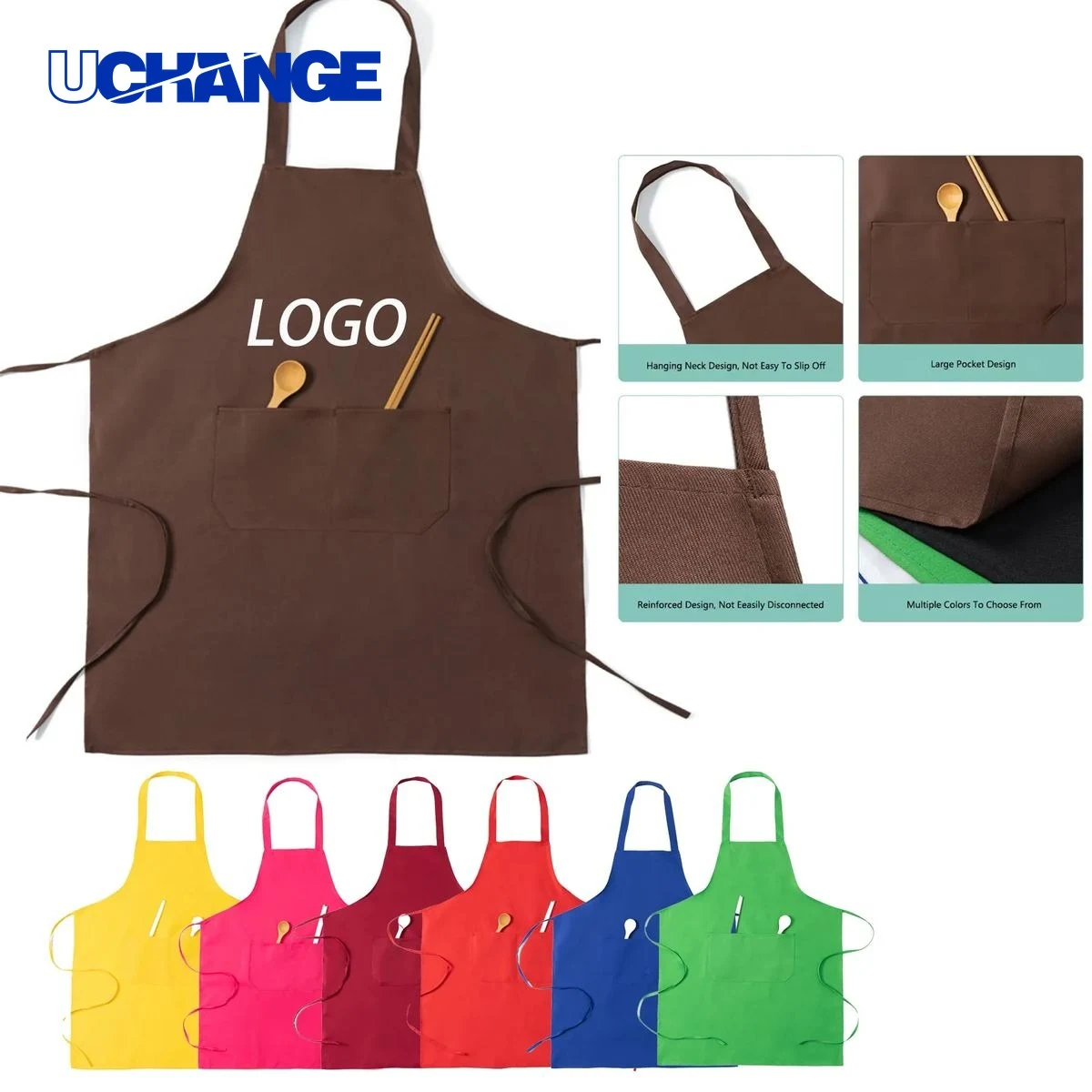 Antifouling Polyester Cleaning Cooking Kitchen Apron for Cooking and Daily Use 1