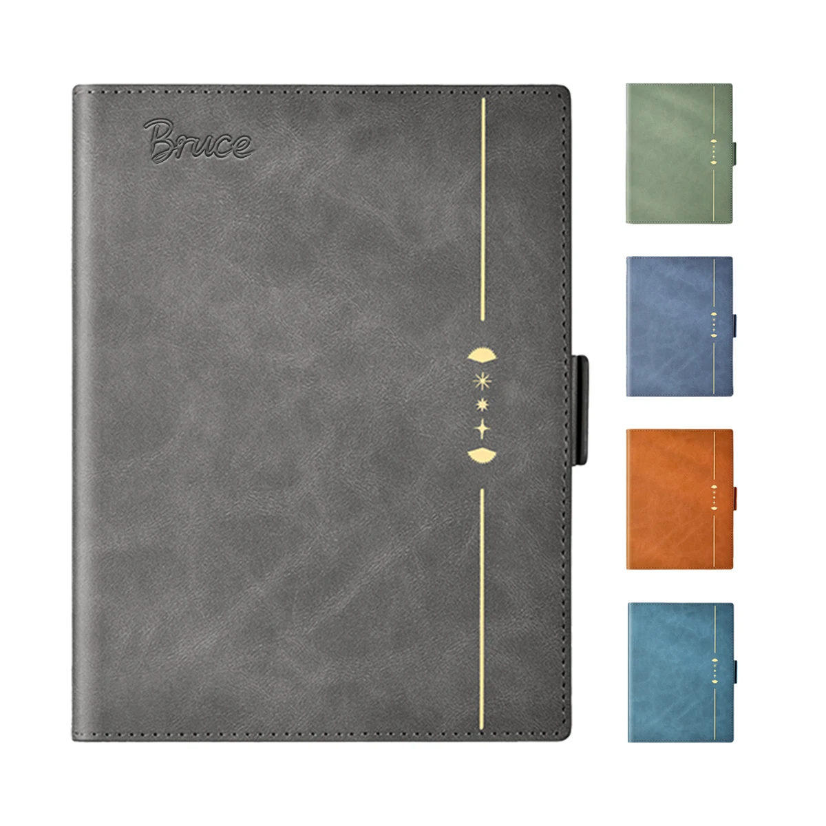 A5 PU Leather Magnetic Closure Notebook 1