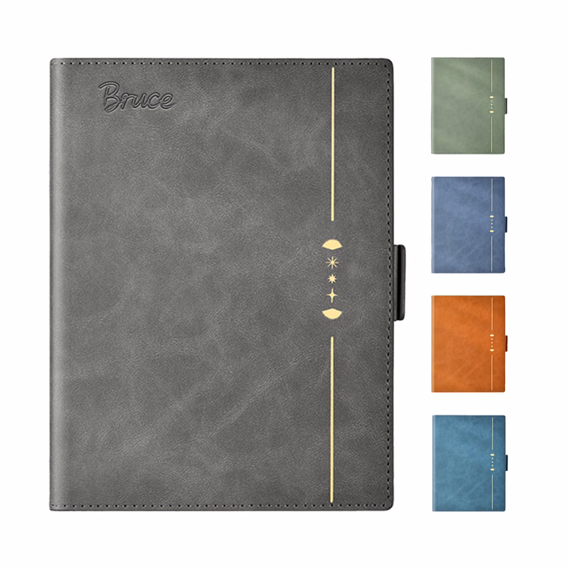 A5 PU Leather Magnetic Closure Notebook