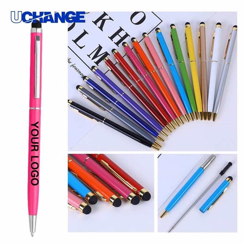 Brass Stylus Pen Tool Slim for Writing and Digital Use