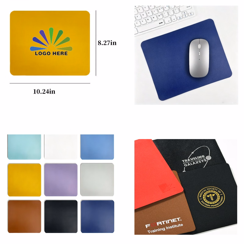 Waterproof PU Leather Mouse Mat