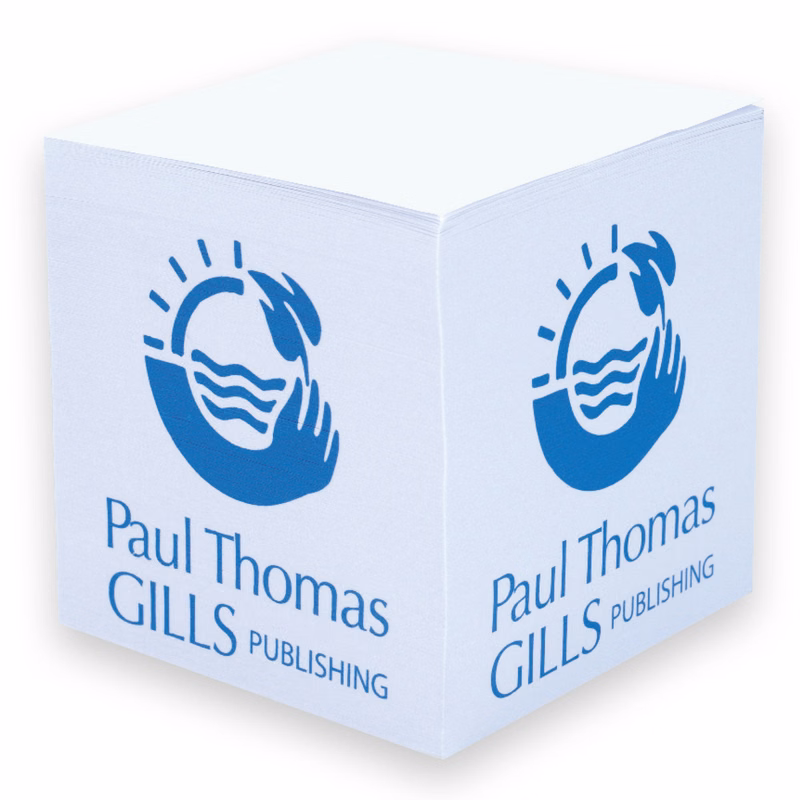 Souvenir® 3" x 3" x 3" Non-Adhesive Value Cube