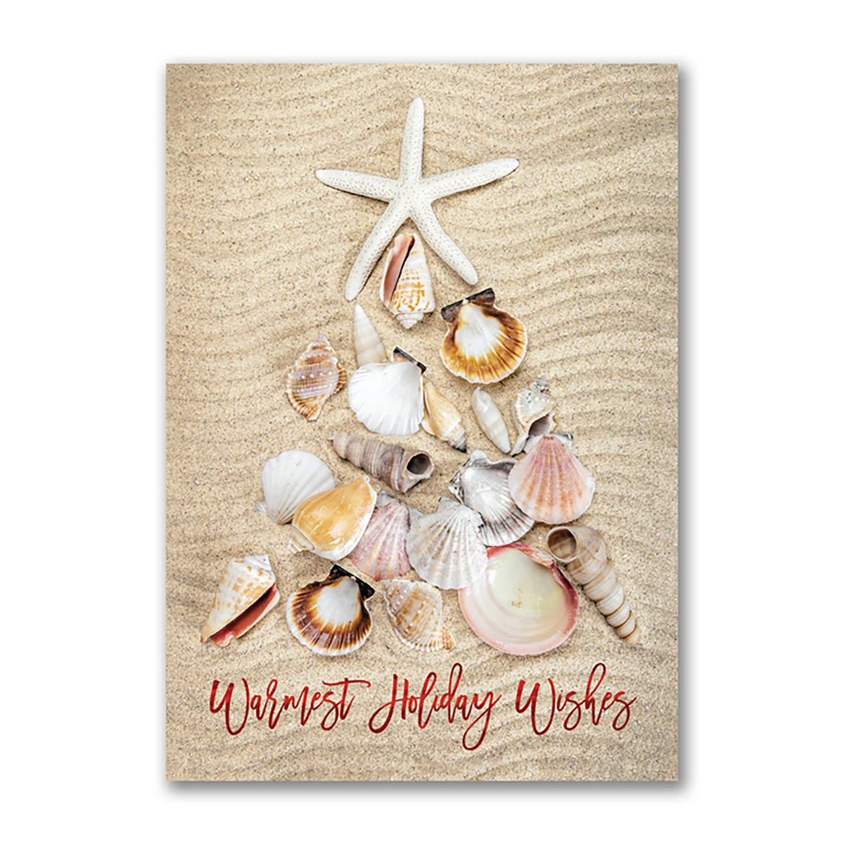 Beach Wishes Holiday Card 1