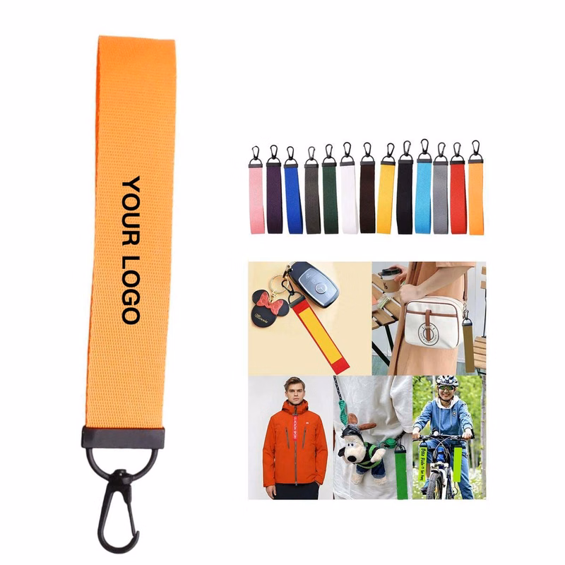 Nylon Ribbon Keychain Lanyard for Everyday Carry