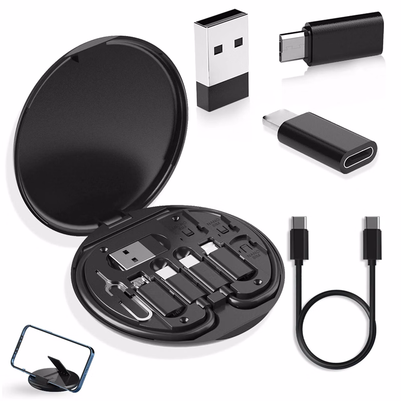 3 in 1 Fast Charging Data Cable Folding Set