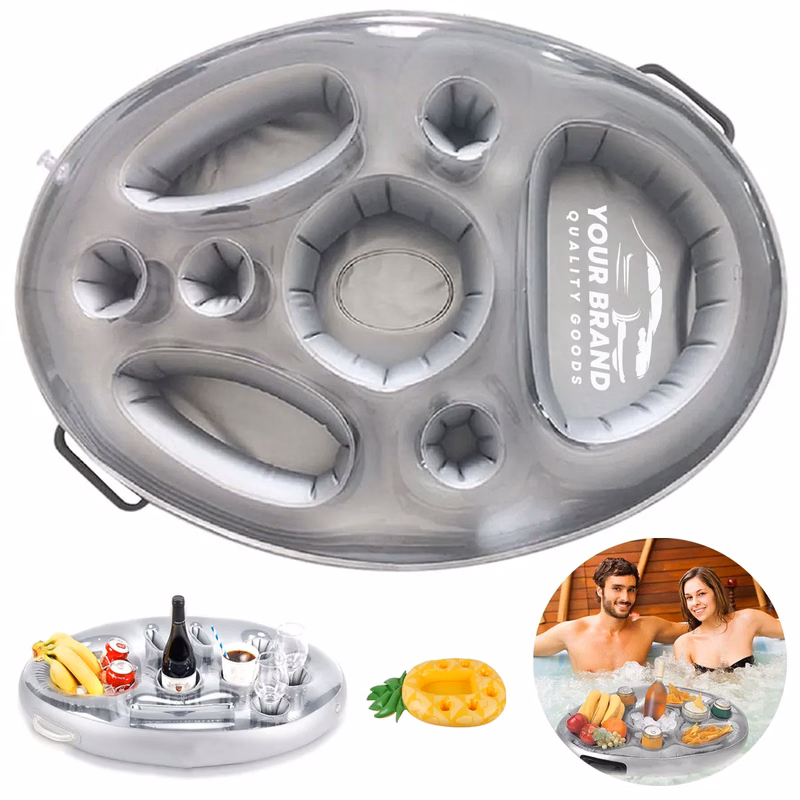 Pools Tub Large Capacity Inflatable Floating Drink Holder