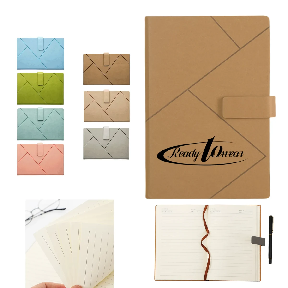 A5 Leather-like Multi-functional Notebook 1