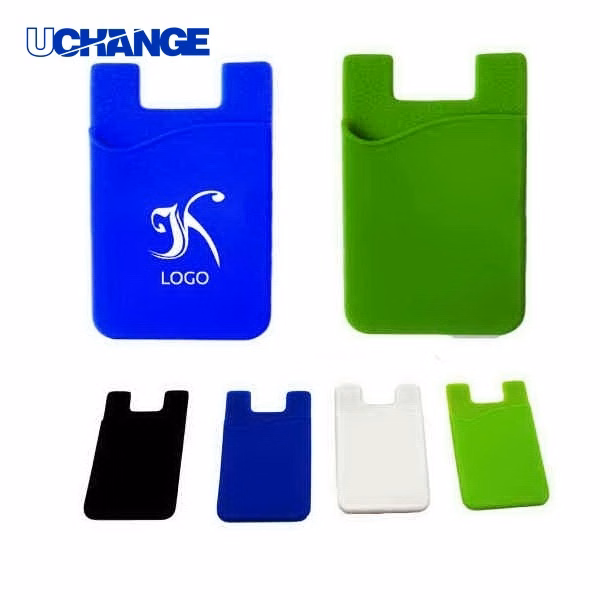Phone Wallet Slim Card Pocket for Mobile Back Attachment