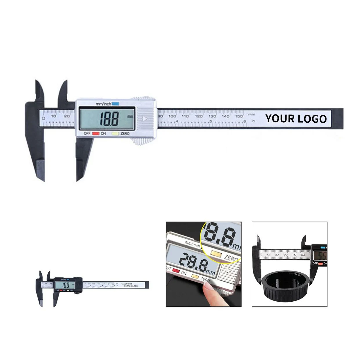 Precision Electronic Caliper 6 Inch with Auto Off 1
