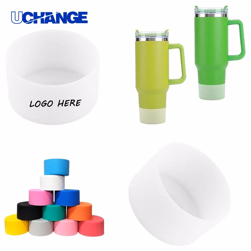 Silicone Tumbler Boot Sleeve Protective Cup Base for Travel & Daily Use