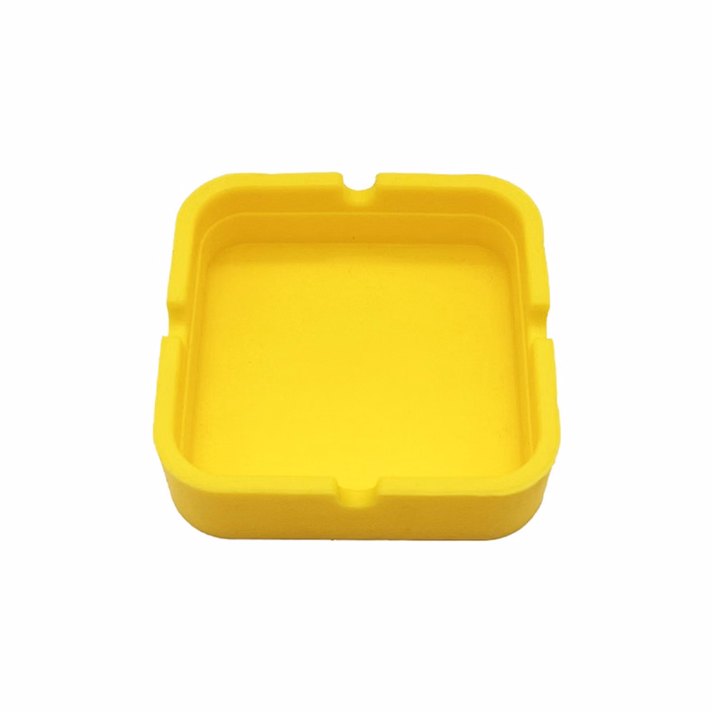 Square Cigar Ashtray with Cigarette Slots