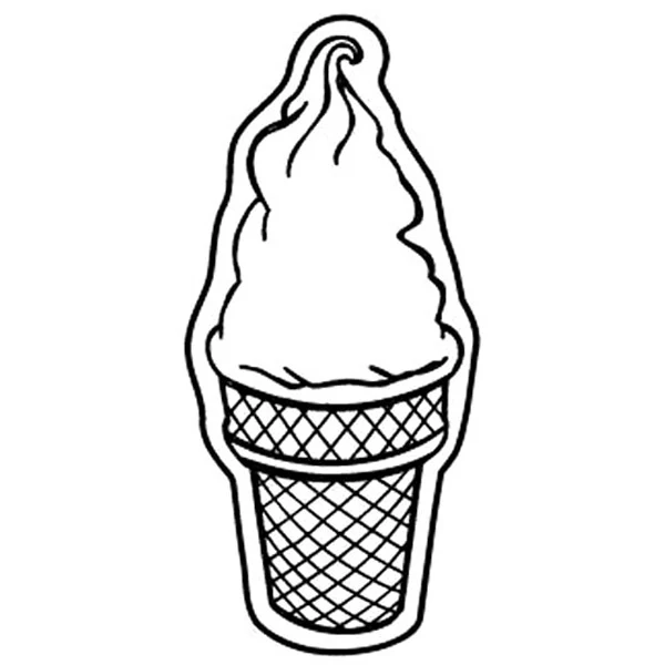 Ice Cream Cone Magnet - Full Color 1